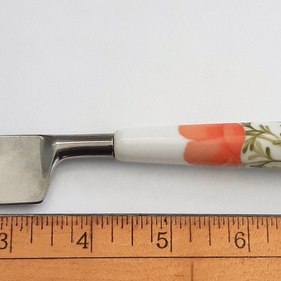 Noritake Forks Knieves Stainless Steel Porcelain Handle Flatware The Bright Side - Picture 12 of 14